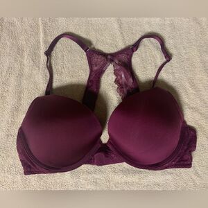 Victoria’s Secret Maroon Push Up Bra 34C
